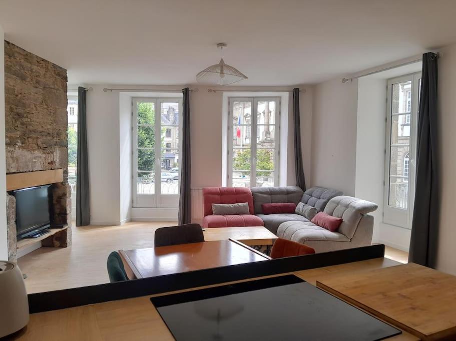 Appartement 75M2 Plein Centre Face A La Mairie モルレー エクステリア 写真